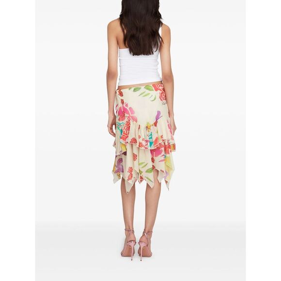 Donde Esteban Neutrals Skirts - Asymmetric & Draped Skirts Women - Picture 3 of 3